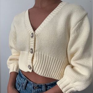 Zara 3/4 sleeve sweater
